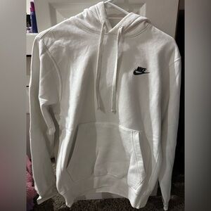 Women’s white Nike hoodie